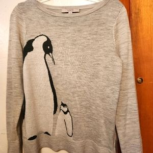 Loft penguin sweater